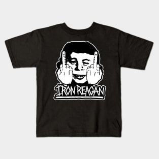 iron reagan Kids T-Shirt